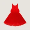 Mini Babydoll Dress with Nylon Frills
