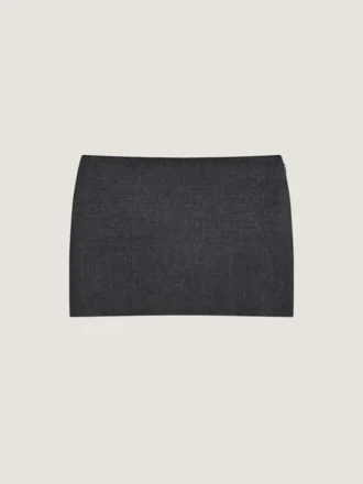 Mini Skirt in Wool