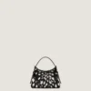 Nano Voyou Bag in Pony Effect Leather with Animal Print