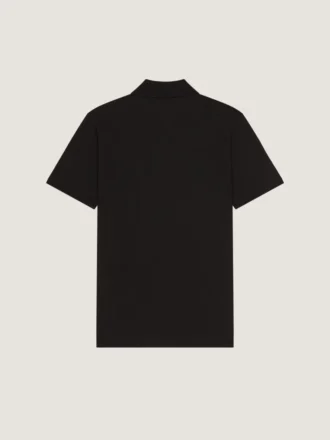 Polo in Cotton with Givenchy Paris Gros Grain