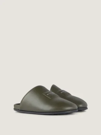 Puffy Mules in Nappa Leather
