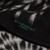 Scarf in Wool Jacquard with Animal Print