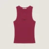 Slim Fit Tank Top in Cotton with Givenchy Paris Print
