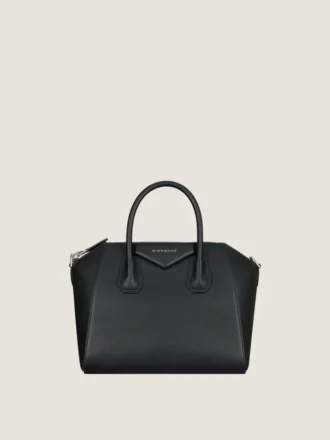 Small Antigona Bag in Grained Leather