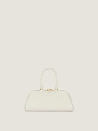 Small Antigona East-West Bag in Box Leather