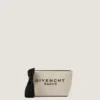 Small Givenchy Pouch in Canvas with Bow