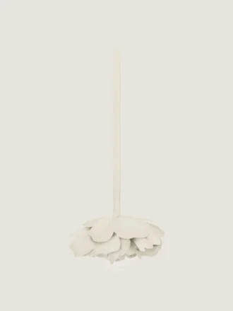 Small Rose Petals Charm in Nappa Leather