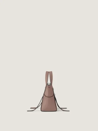 Small the Snatch Bag in Grained Leather