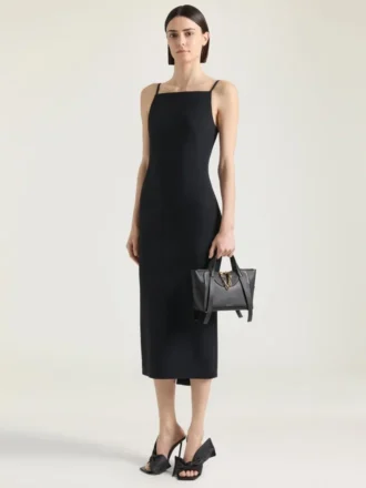 Small the Snatch Bag in Grained Leather