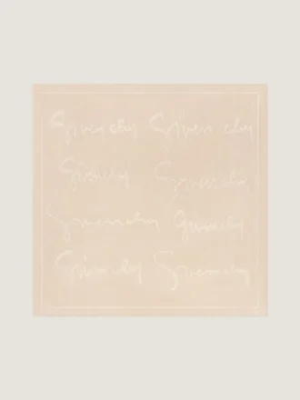 Square in Silk Jacquard with Givenchy Signature