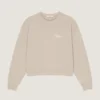 Sweatshirt in Fleece with Givenchy Stamp Print