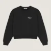 Sweatshirt in Fleece with Givenchy Stamp Print