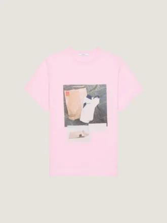T-Shirt in Cotton with Archive Print