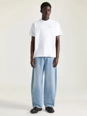 T-Shirt in Cotton with Givenchy Paris Gros Grain