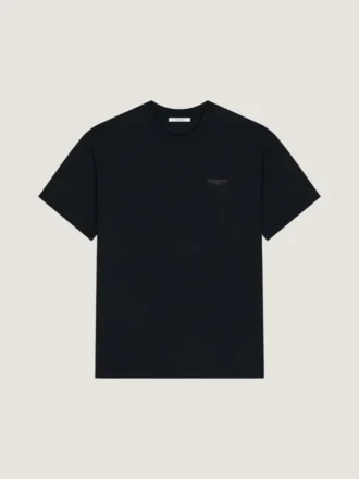 T-Shirt in Cotton with Givenchy Paris Gros Grain