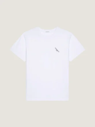 T-Shirt in Cotton with Givenchy Shadow Print