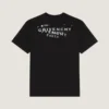 T-Shirt in Cotton with Givenchy Stamp Print