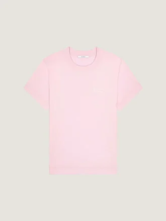T-Shirt in Cotton with Givenchy Stamp Print