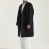Tailored Coat in Wool Cashmere