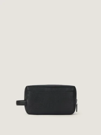 U Backpack Toilet Pouch in Grained Leather