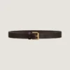 Voyou Belt in Shiny Leather