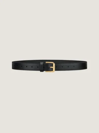 Voyou Belt in Shiny Leather