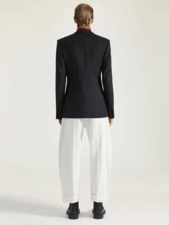 White Couture Seam Jeans